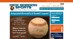 Desktop Screenshot of dickgordonsports.com